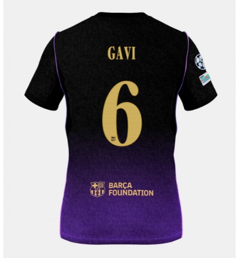 Barcelona Paez Gavi #6 Venkovní Dres 2026-27 Krátký Rukáv Barcelona Paez Gavi #6 Venkovní Dres 2026-27 Krátký Rukáv